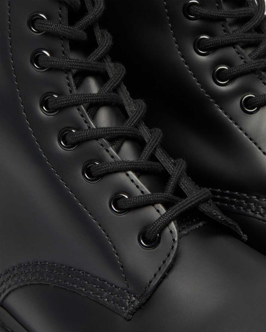Dr Martens 1460 Mono Smooth Leather Lace Up Stiefeletten Herren Schwarz | 350417-RGC