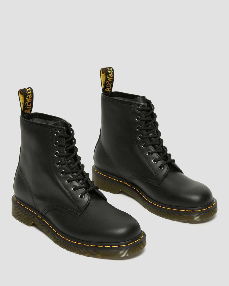 Dr Martens 1460 Nappa Leather Lace Up Stiefeletten Damen Schwarz | 310452-ELD