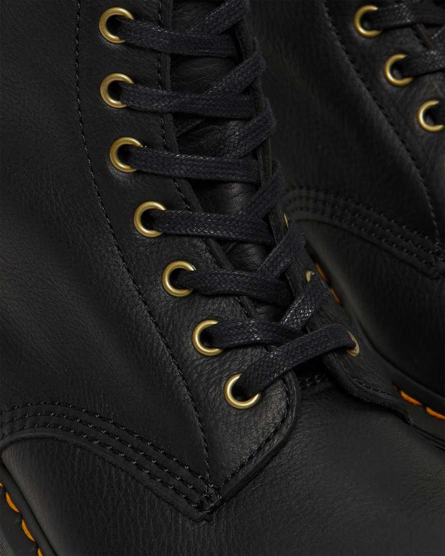 Dr Martens 1460 Pascal Ambassador Leather Schnürstiefel Damen Schwarz | 362149-FRE