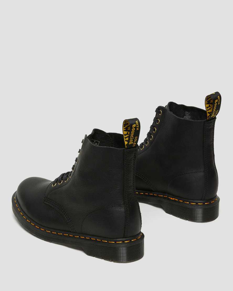 Dr Martens 1460 Pascal Ambassador Leather Schnürstiefel Damen Schwarz | 362149-FRE
