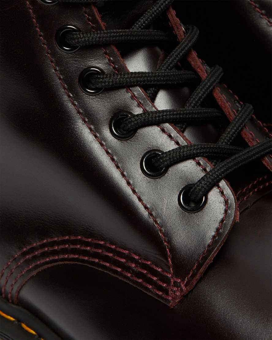 Dr Martens 1460 Slip Resistant Atlas Leather Lace Up Stiefeletten Herren Bordeaux | 817240-WTF