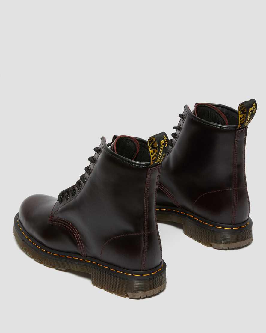 Dr Martens 1460 Slip Resistant Atlas Leather Lace Up Stiefeletten Herren Bordeaux | 817240-WTF