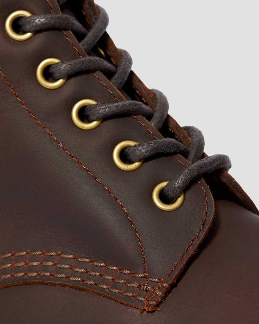 Dr Martens 1460 Wintergrip Lace Up Stiefeletten Damen Braun | 581760-BNY