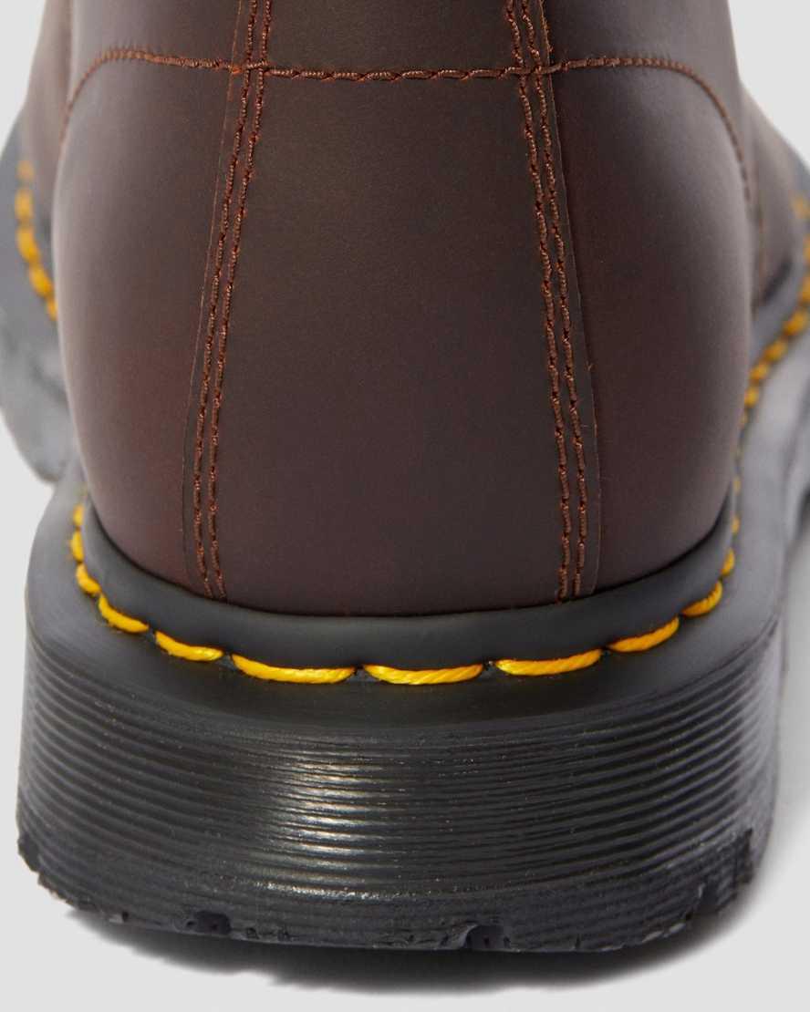 Dr Martens 1460 Wintergrip Lace Up Stiefeletten Damen Braun | 581760-BNY