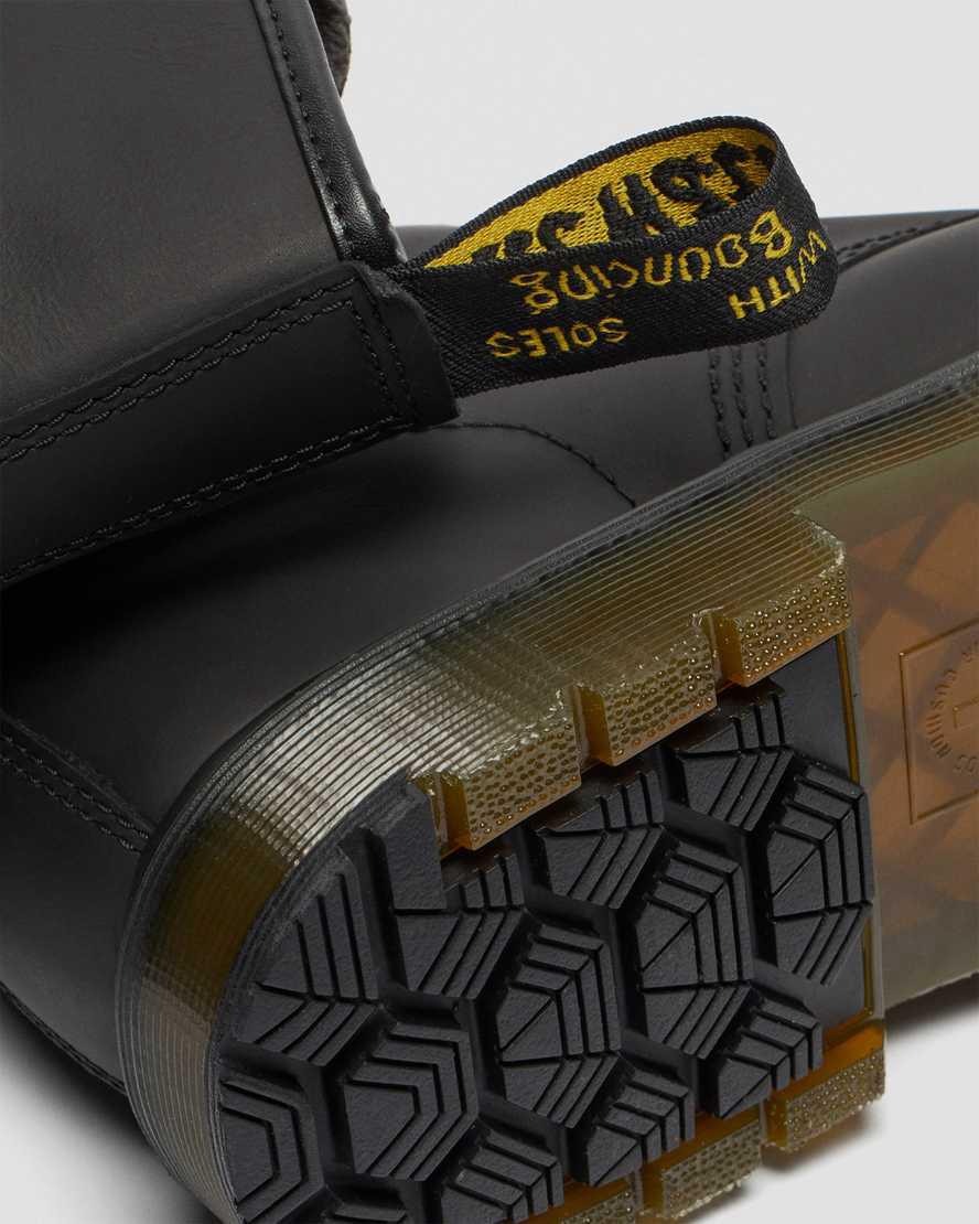 Dr Martens 1460 Wintergrip Schnürstiefel Damen Schwarz | 170895-NPB