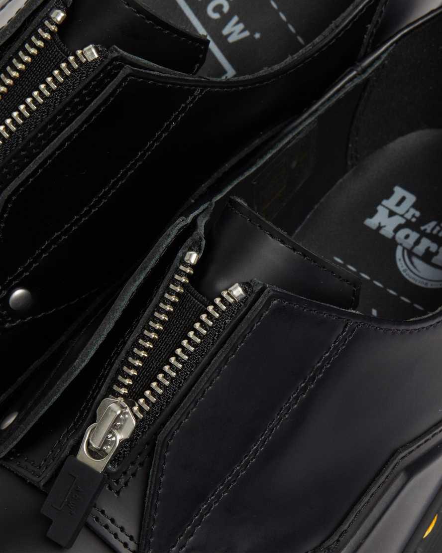 Dr Martens 1461 Bex ACW* Leather Plateauschuhe Damen Schwarz | 502149-KJZ