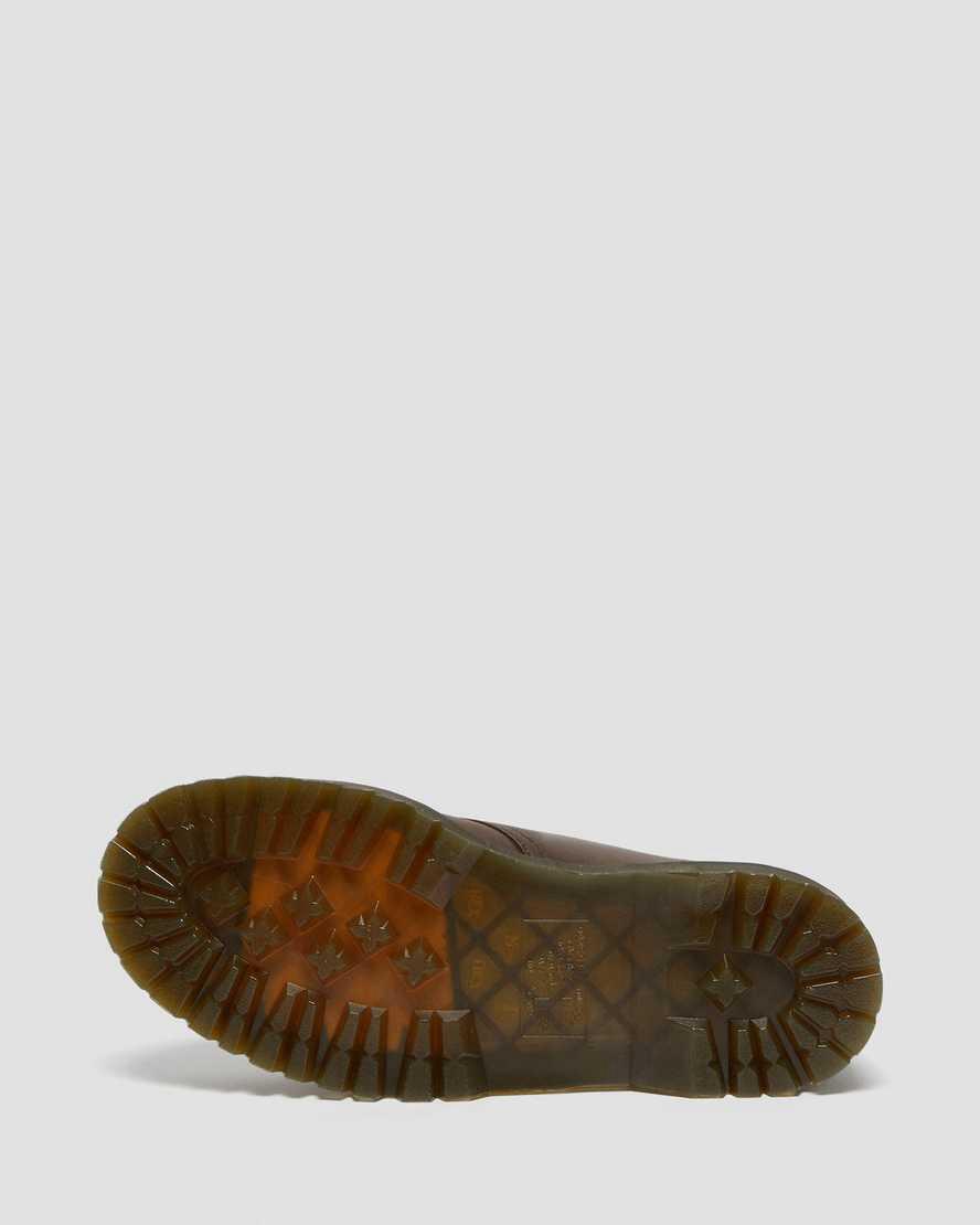 Dr Martens 1461 Bex Crazy Horse Leather Oxford Plateauschuhe Damen Dunkelbraun | 426530-NKW
