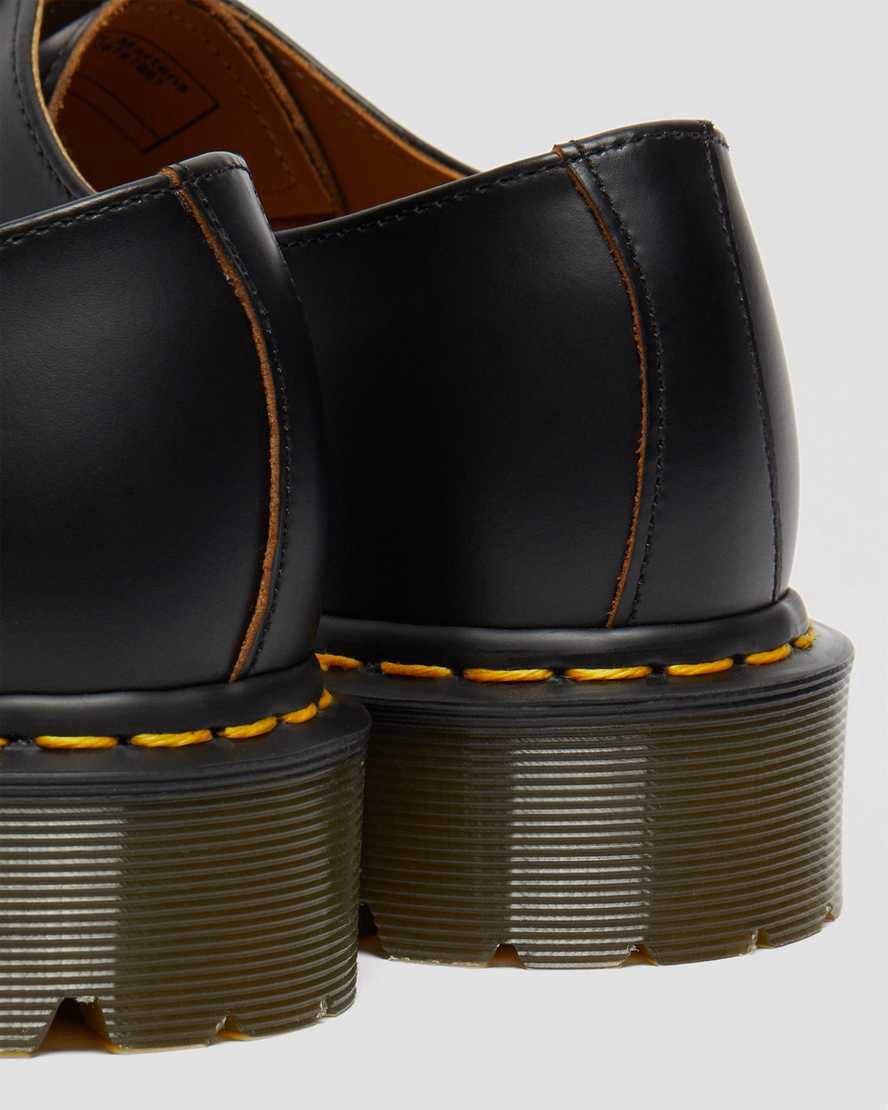 Dr Martens 1461 Bex Made in England Toe Cap Oxford Plateauschuhe Damen Schwarz | 978624-AQI