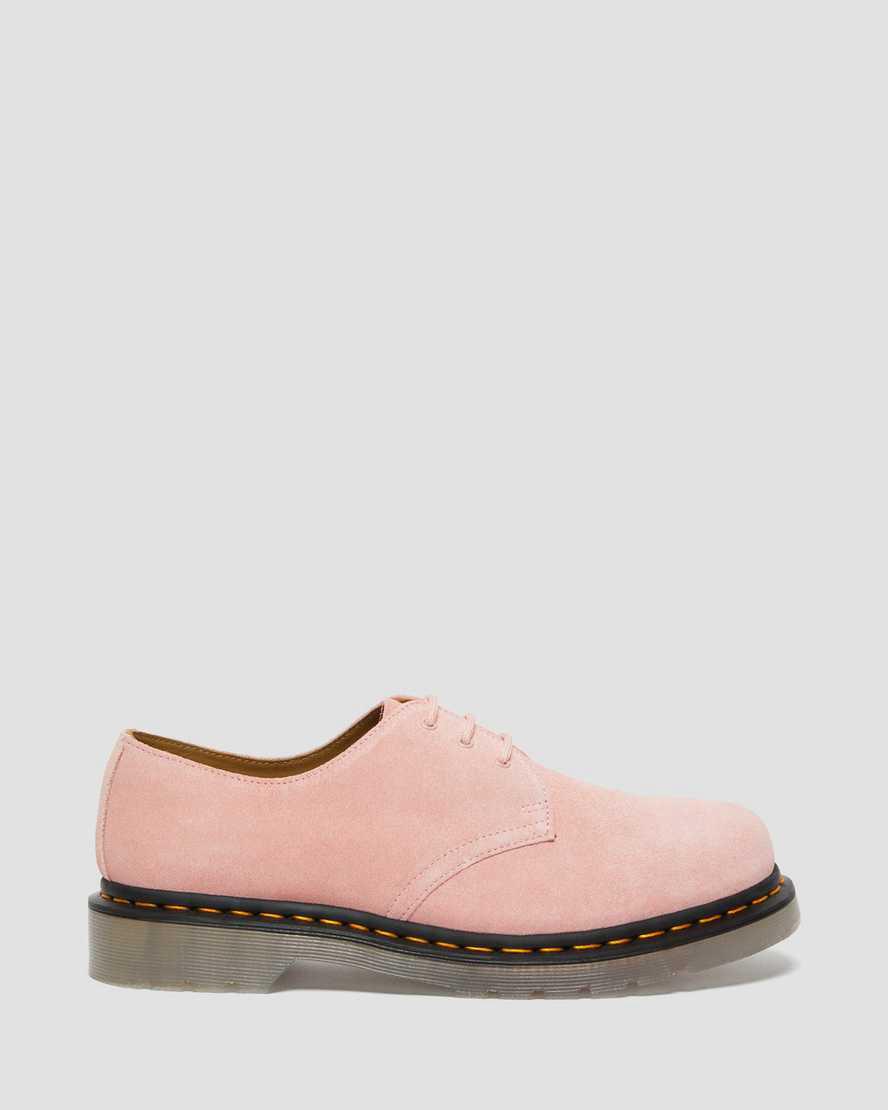 Dr Martens 1461 Iced Suede Oxfords Schuhe Herren Rosa | 467301-CSY