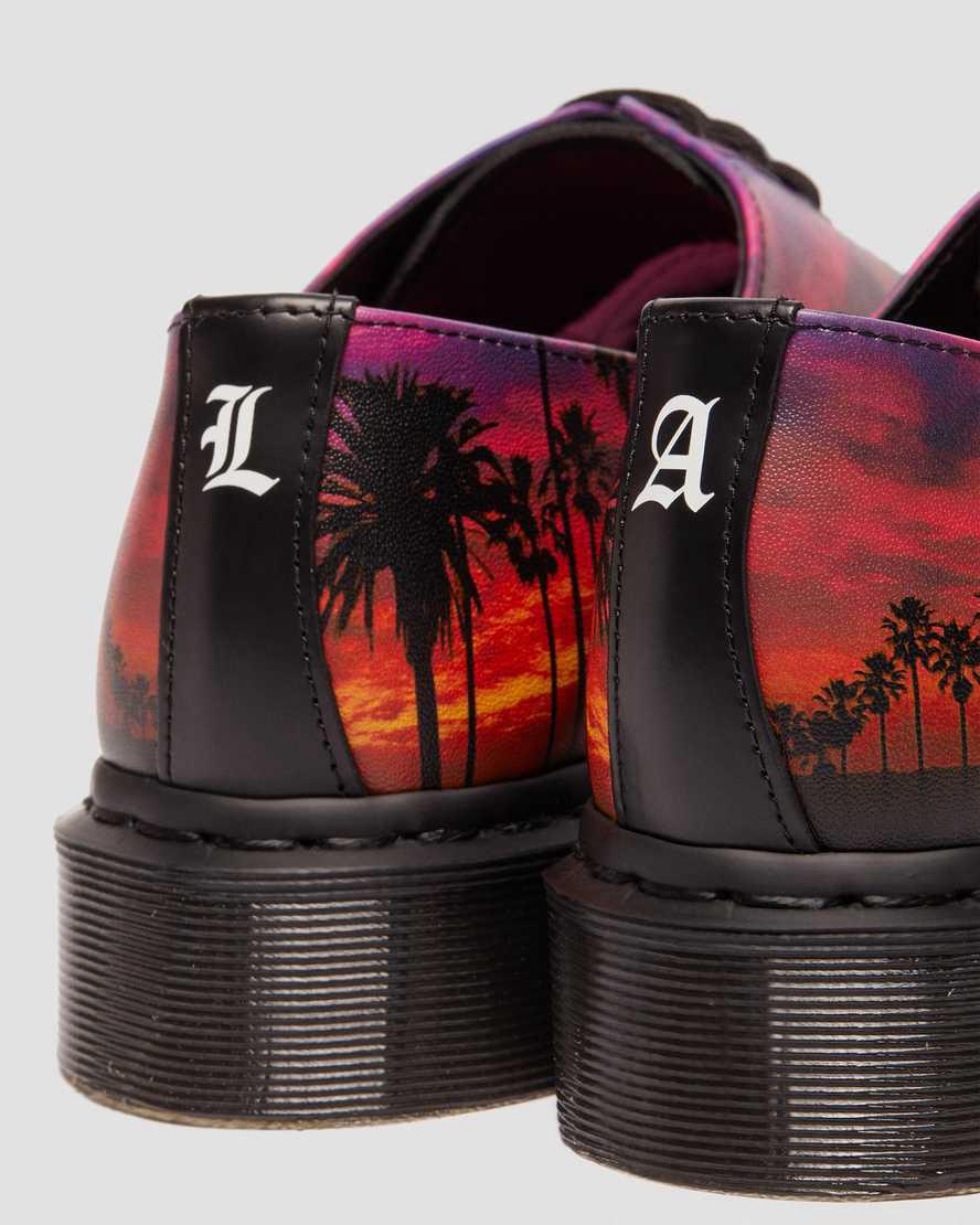 Dr Martens 1461 Los Angeles Leather Oxfords Schuhe Herren Mehrfarbig | 064215-BIF