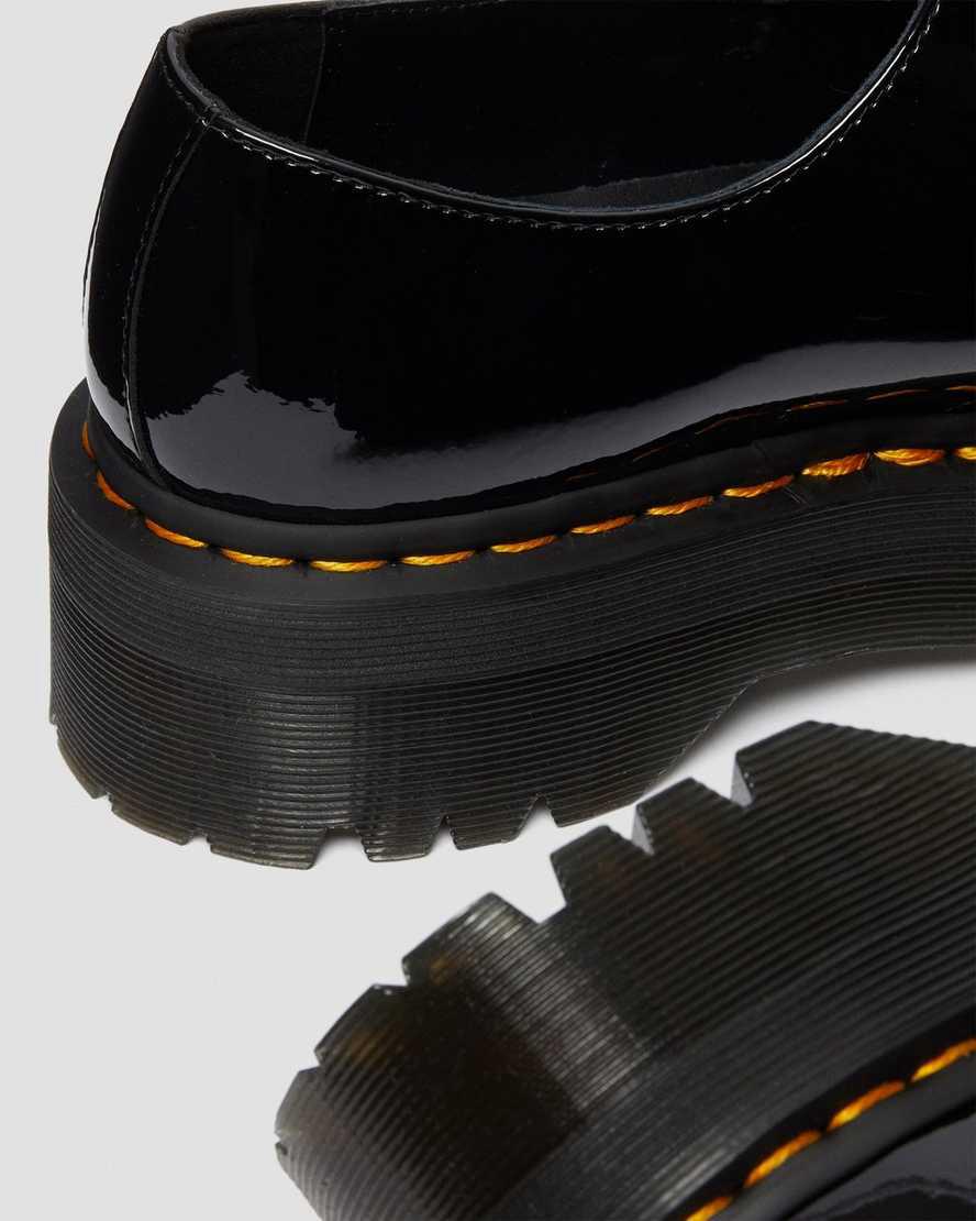 Dr Martens 1461 Patent Leather Oxford Plateauschuhe Damen Schwarz | 146283-EJC