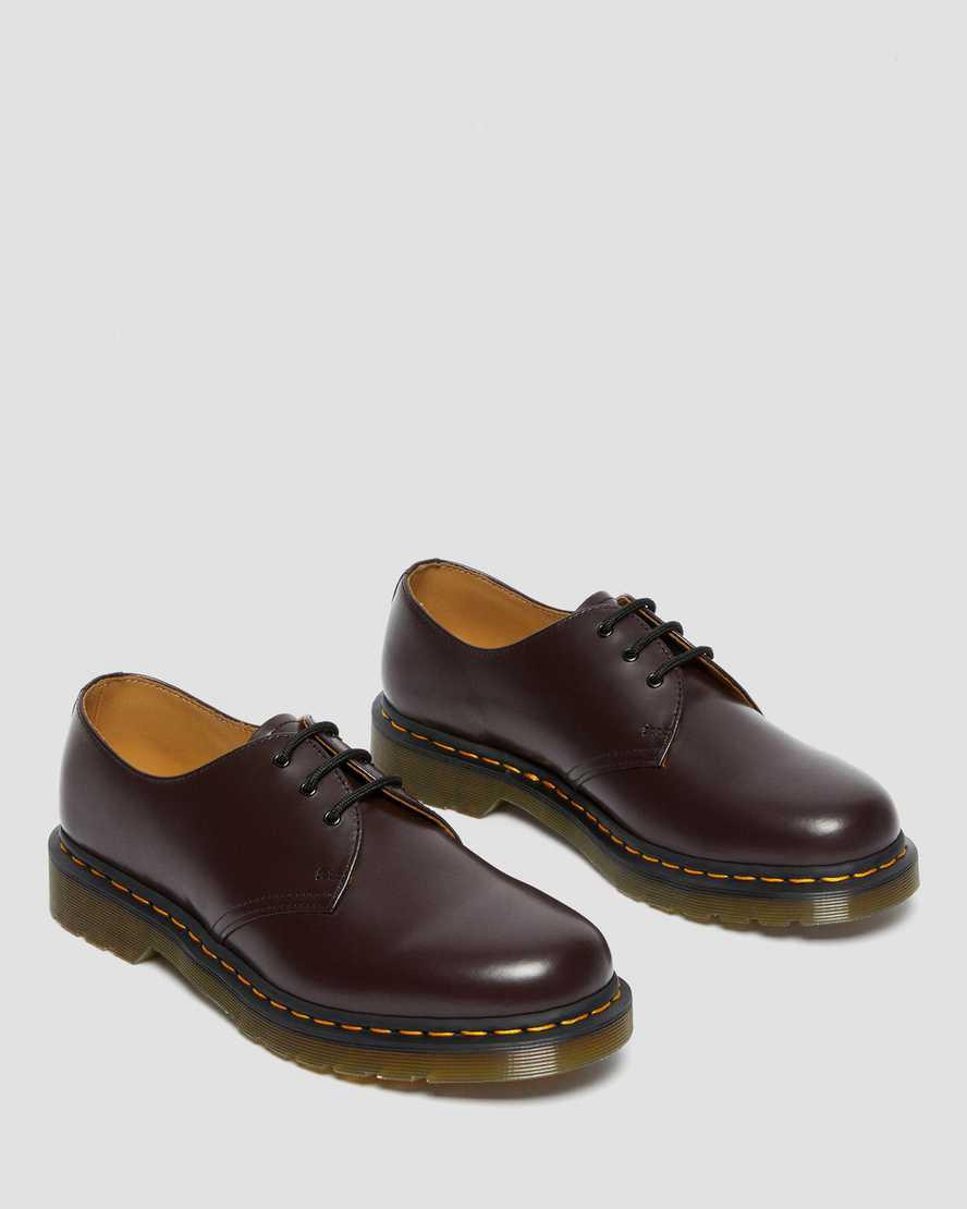 Dr Martens 1461 Smooth Leather Oxfords Schuhe Damen Bordeaux | 624578-XBG