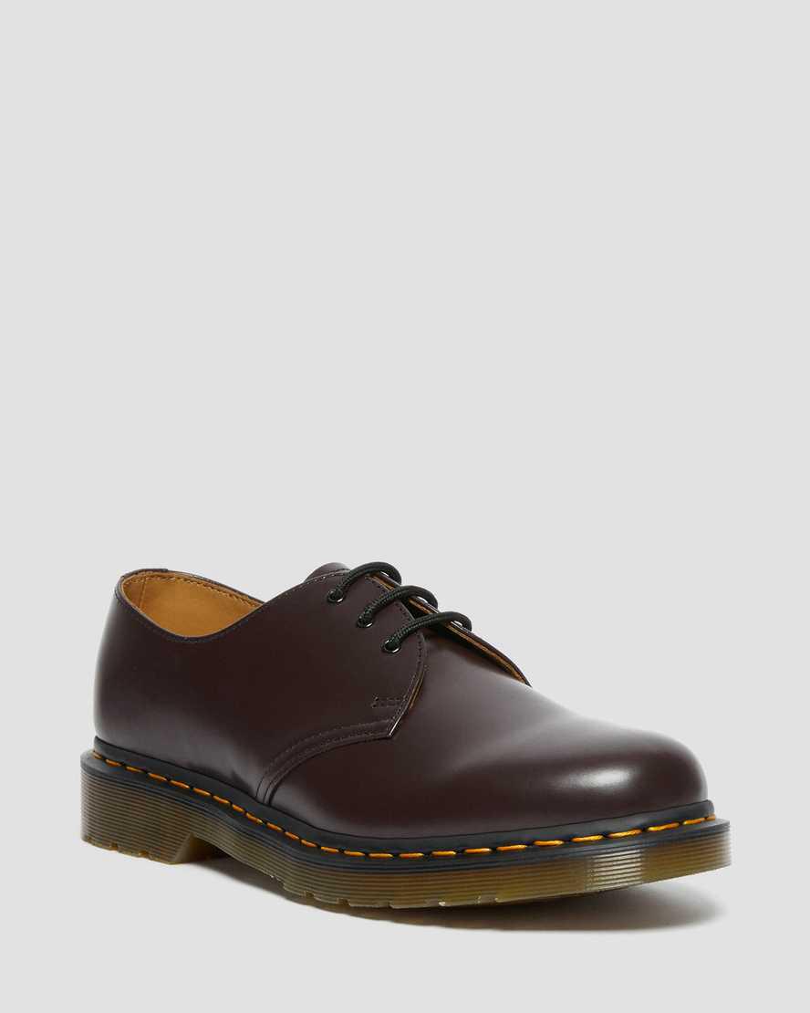 Dr Martens 1461 Smooth Leather Oxfords Schuhe Damen Bordeaux | 624578-XBG