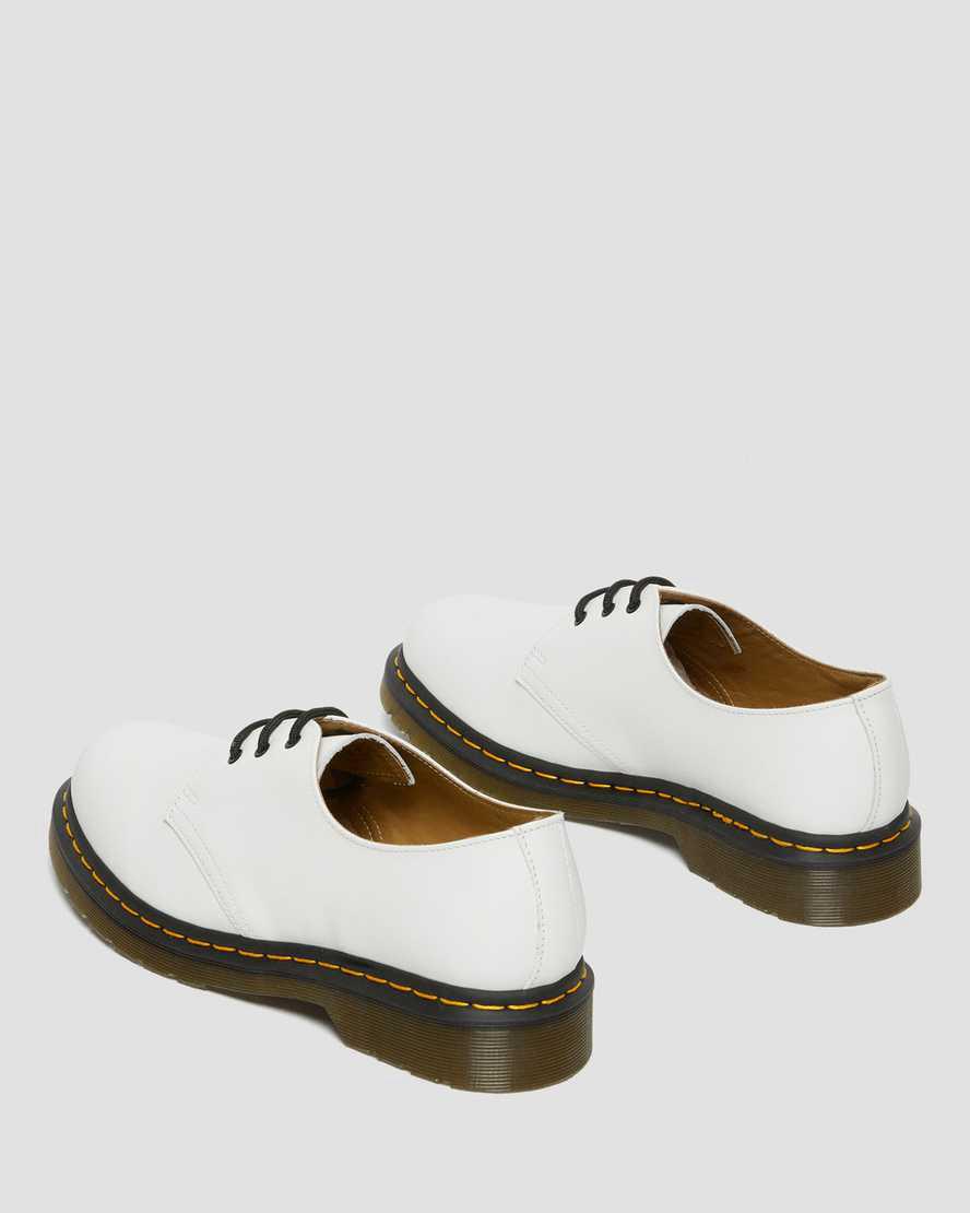 Dr Martens 1461 Smooth Leather Oxfords Schuhe Herren Weiß | 908163-ODK