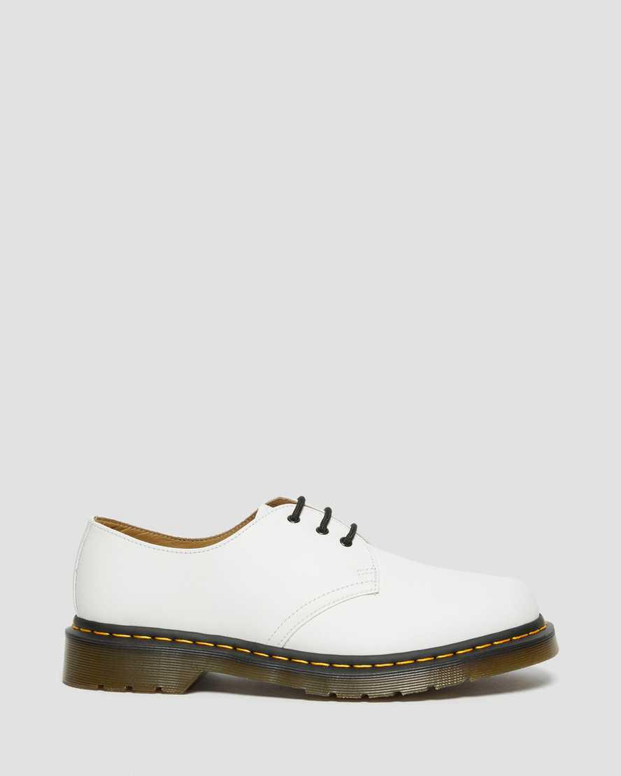 Dr Martens 1461 Smooth Leather Oxfords Schuhe Herren Weiß | 908163-ODK