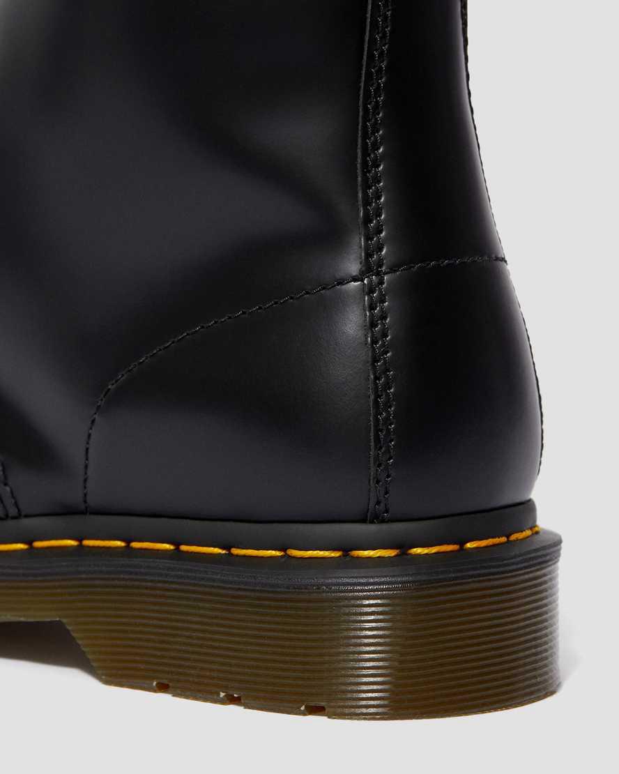 Dr Martens 1914 Smooth Leather Tall Originals Boots Damen Schwarz | 902465-LIR