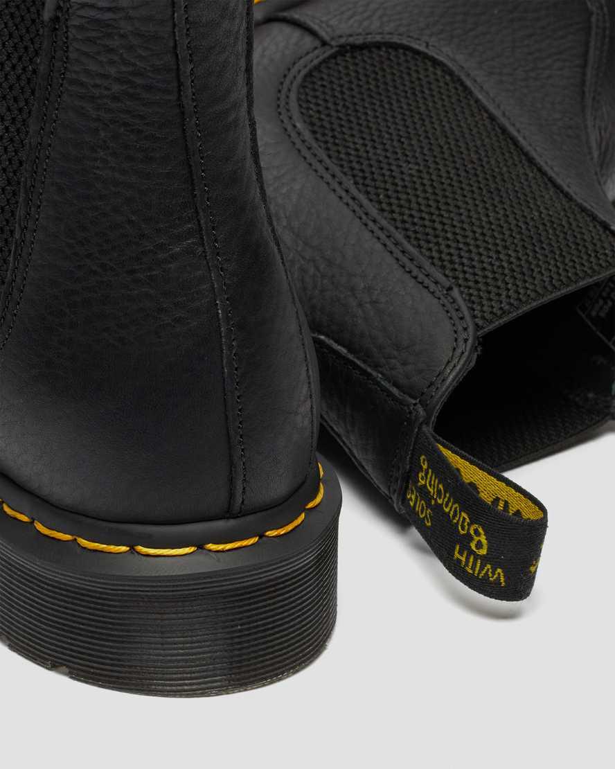 Dr Martens 2976 Ambassador Leather Chelsea Stiefeletten Herren Schwarz | 491320-LQY