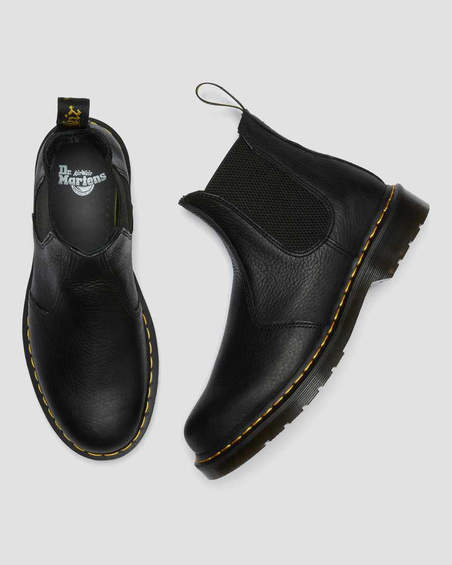 Dr Martens 2976 Ambassador Leather Chelsea Originals Boots Damen Schwarz | 673594-AUM