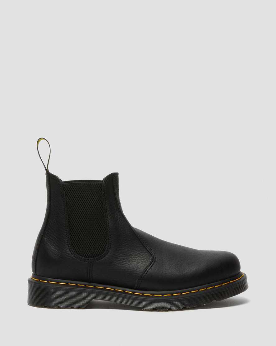Dr Martens 2976 Ambassador Leather Chelsea Stiefeletten Damen Schwarz | 937186-AUG