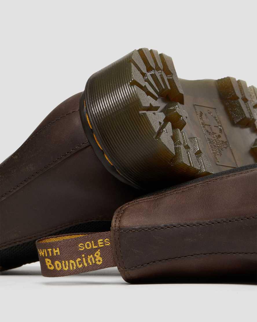 Dr Martens 2976 Bex Crazy Horse Chelsea Stiefeletten Herren Dunkelbraun | 214057-NUP