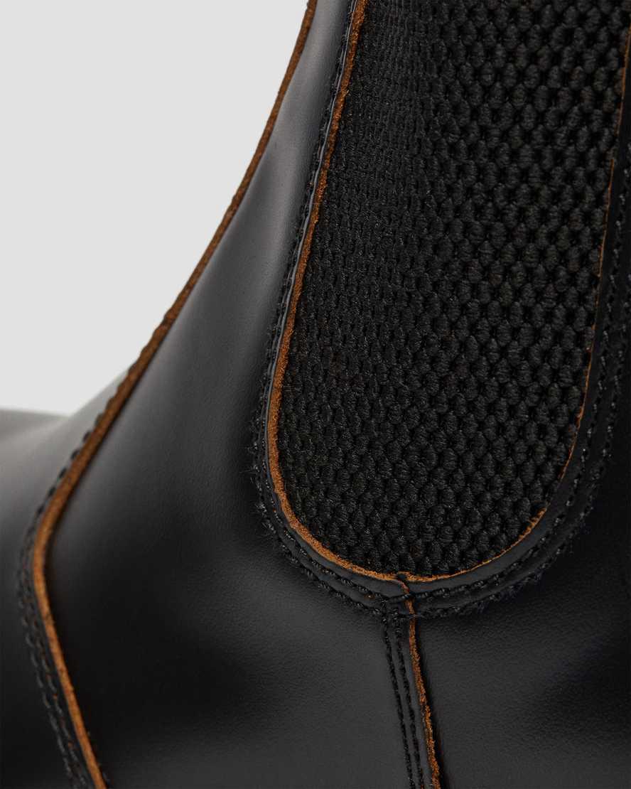Dr Martens 2976 Vintage Made In England Chelsea Originals Boots Herren Schwarz | 754120-ZHY