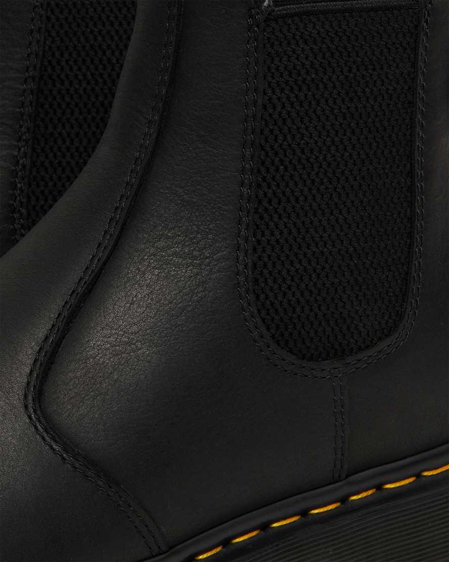 Dr Martens 2976 Warmwair Leather Chelsea Originals Boots Herren Schwarz | 216703-WHQ