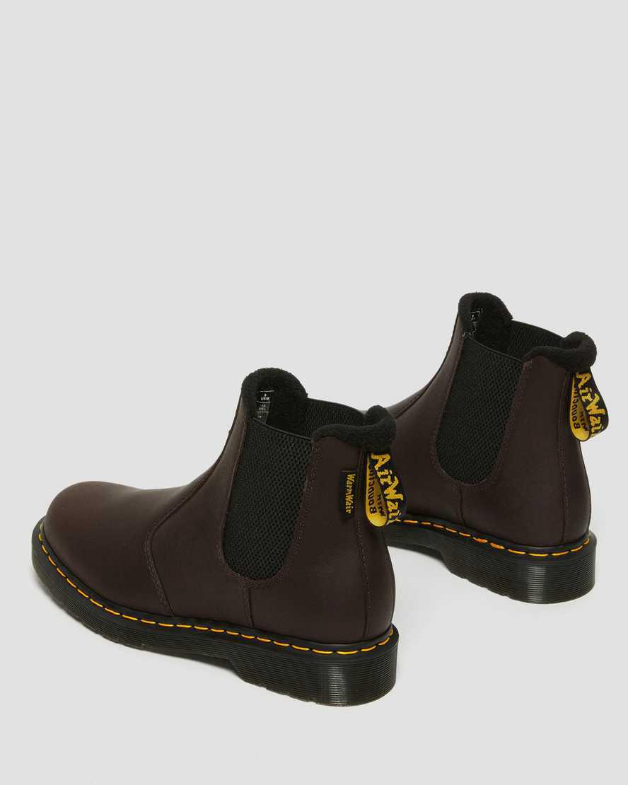 Dr Martens 2976 Warmwair Leather Chelsea Winterstiefel Herren Dunkelbraun | 489305-YZO