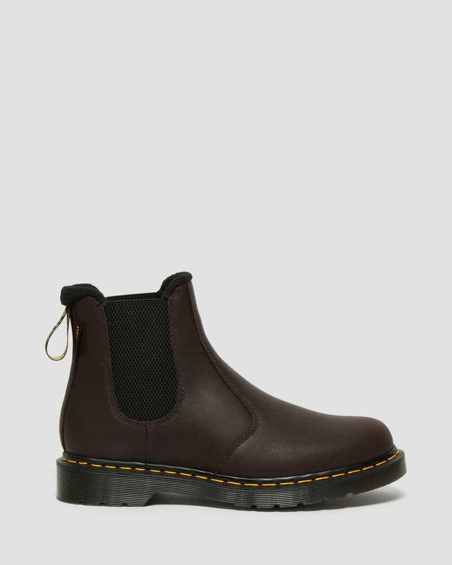 Dr Martens 2976 Warmwair Leather Chelsea Winterstiefel Herren Dunkelbraun | 489305-YZO