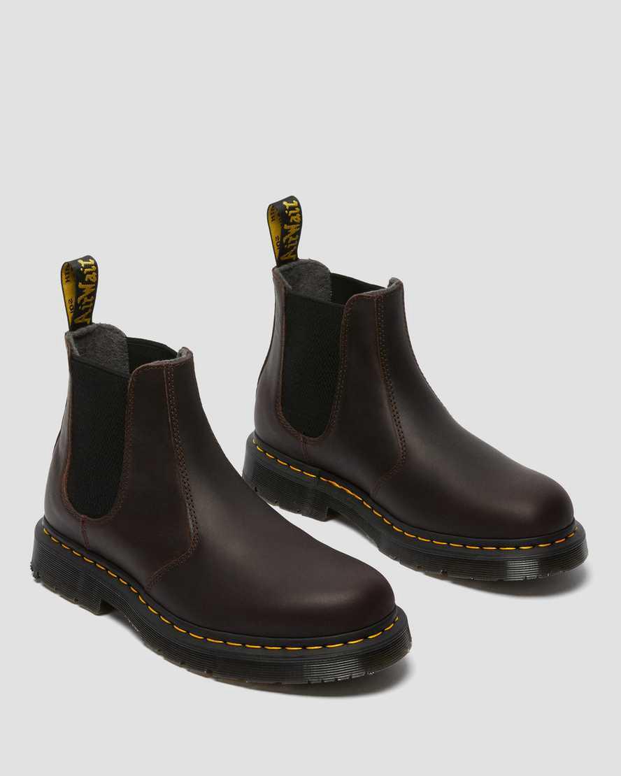 Dr Martens 2976 Wintergrip Chelsea Stiefel Damen Braun | 074196-JMU