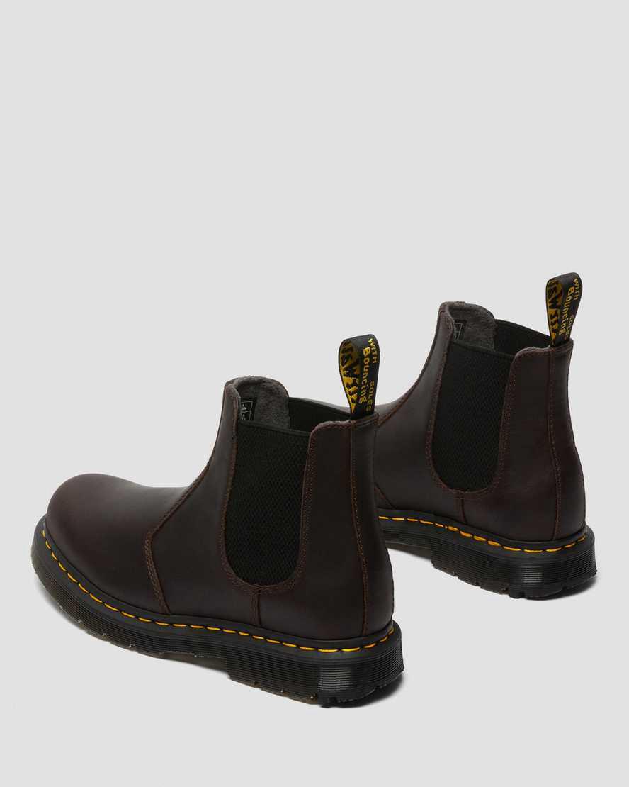 Dr Martens 2976 Wintergrip Chelsea Stiefel Damen Braun | 074196-JMU