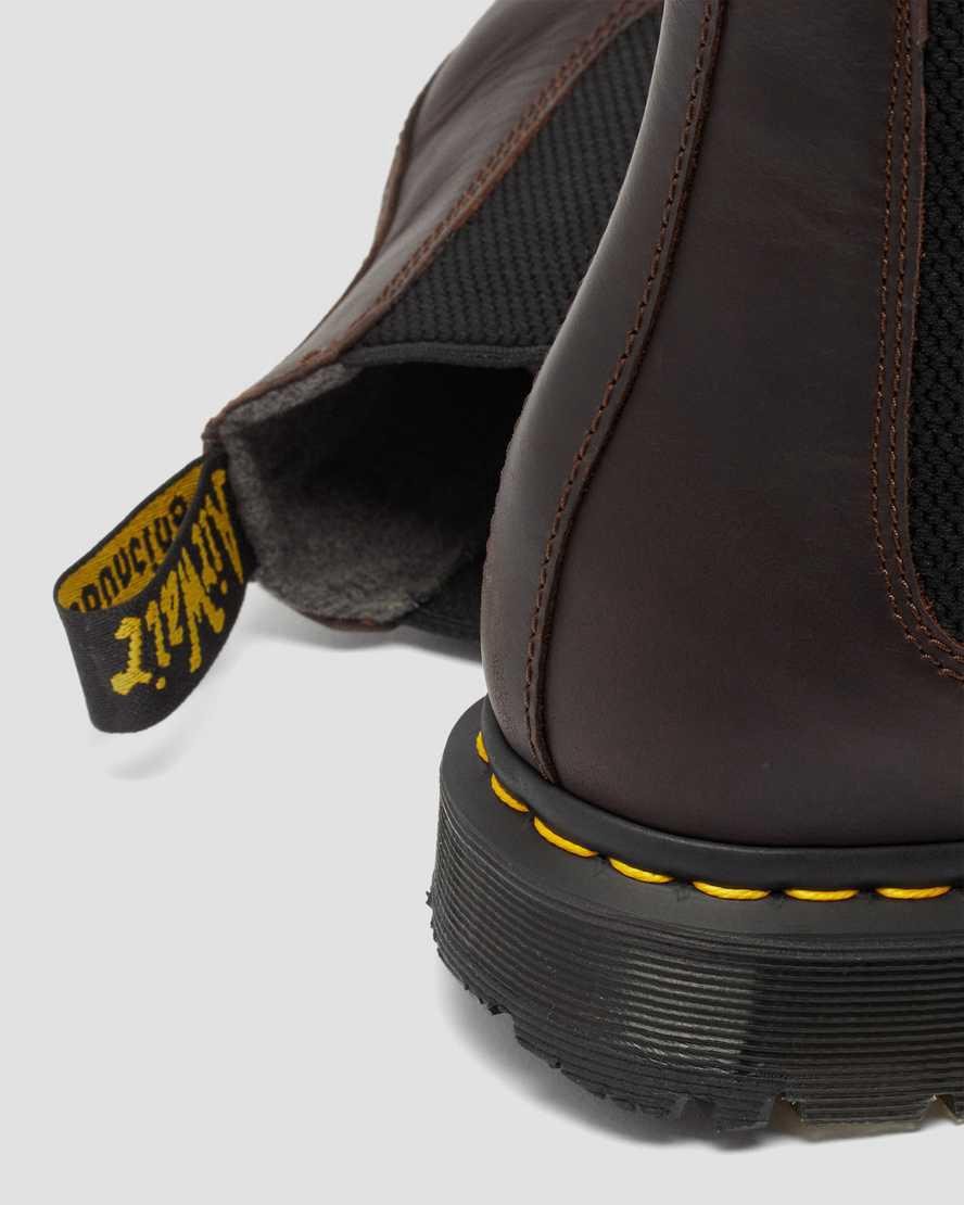 Dr Martens 2976 Wintergrip Chelsea Stiefel Damen Braun | 074196-JMU