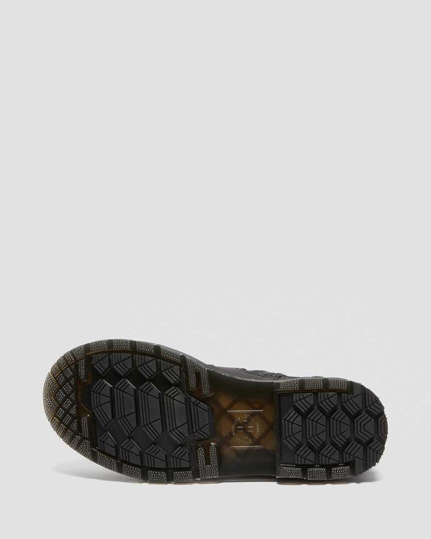 Dr Martens 2976 Wintergrip Zip Chelsea Stiefeletten Damen Schwarz | 043198-QOK