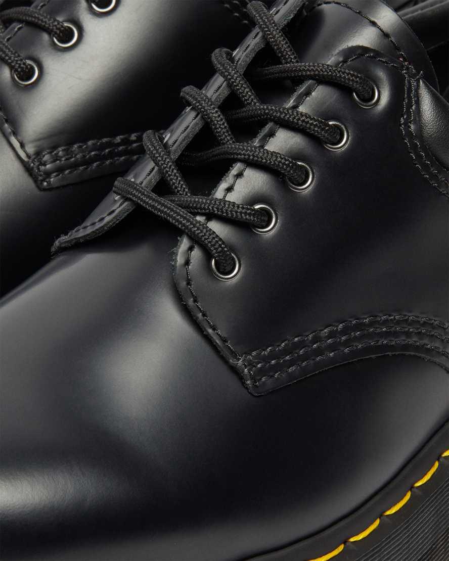 Dr Martens 8053 Leather Casual Plateauschuhe Herren Schwarz | 129758-BKW