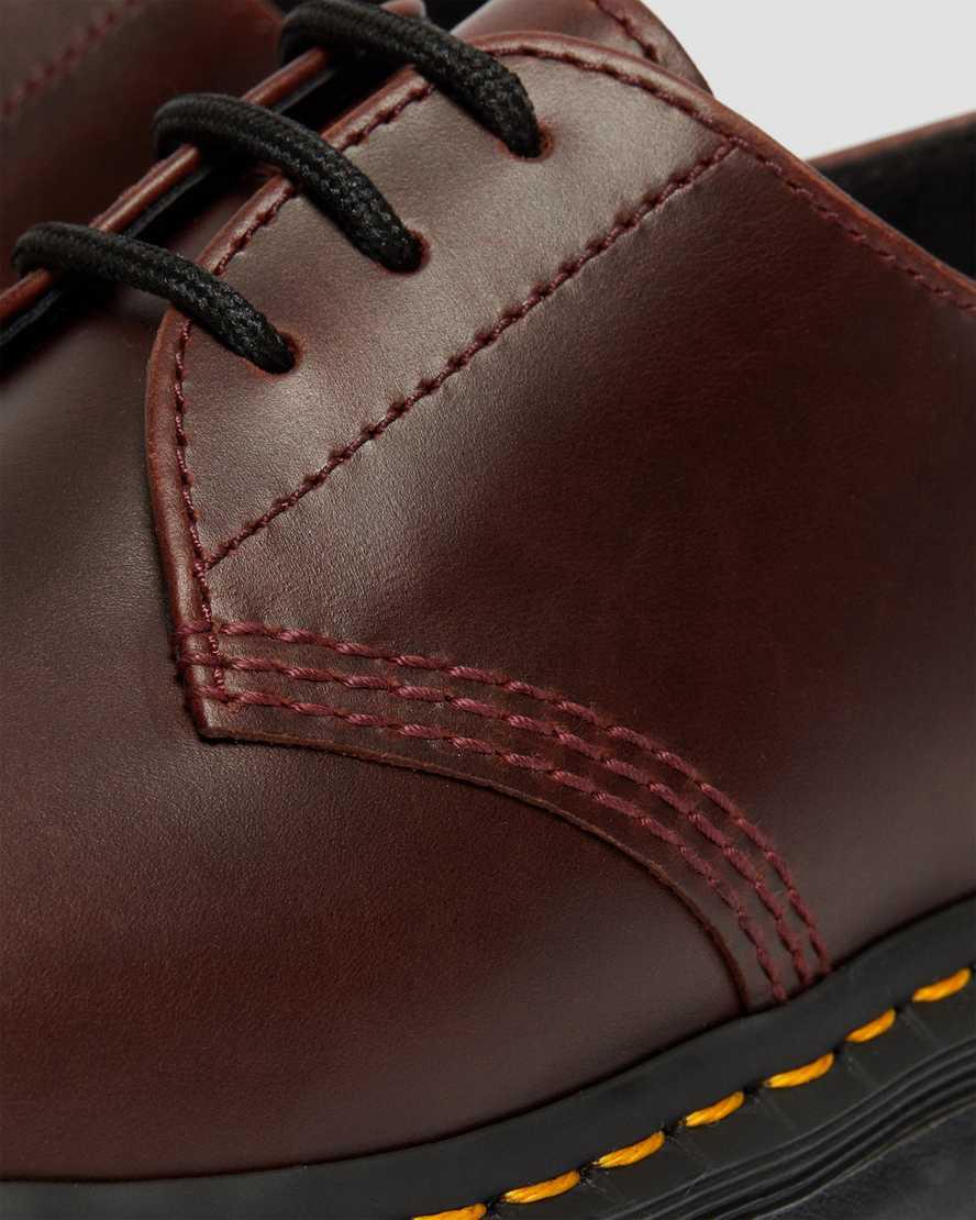 Dr Martens Audrick Brando Leather Platform Oxfords Schuhe Herren Braun | 159376-KJR