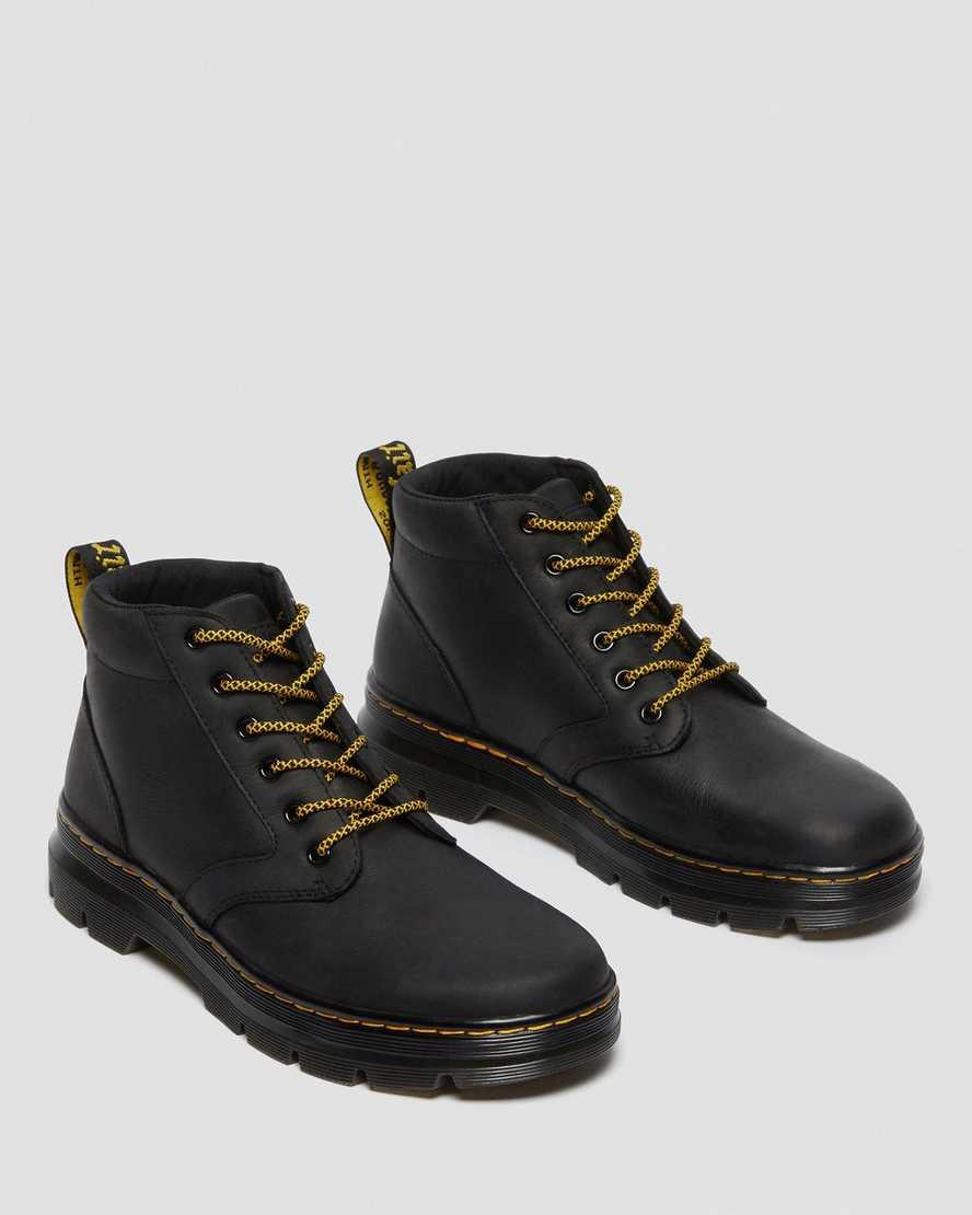 Dr Martens Bonny Leather Stiefeletten Damen Schwarz | 730214-CFW