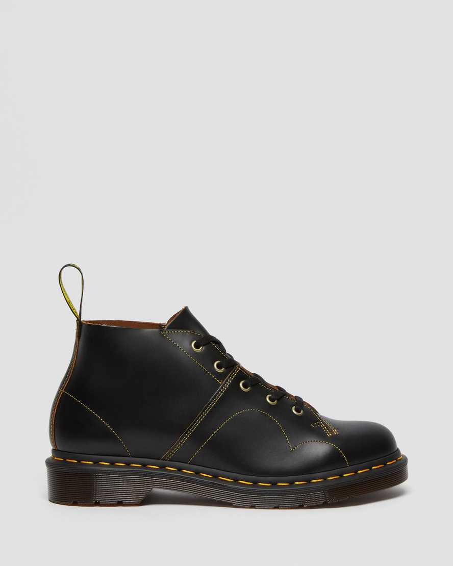 Dr Martens Church Vintage Monkey Stiefeletten Herren Schwarz | 267159-DHY