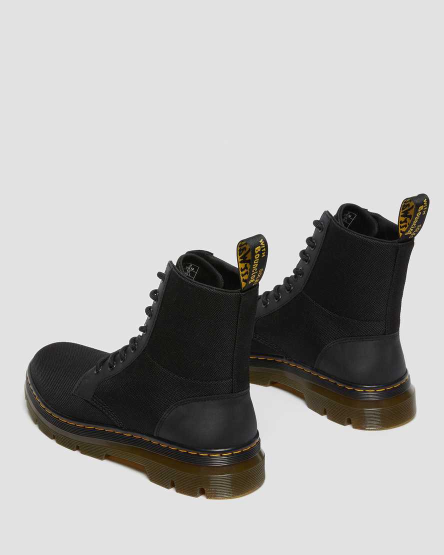 Dr Martens Combs Poly Stiefeletten Herren Schwarz | 018476-GJN
