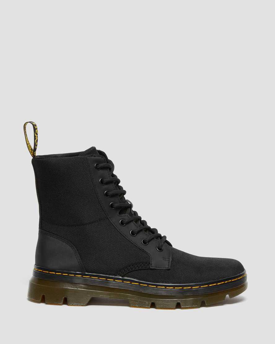 Dr Martens Combs Poly Stiefeletten Herren Schwarz | 018476-GJN