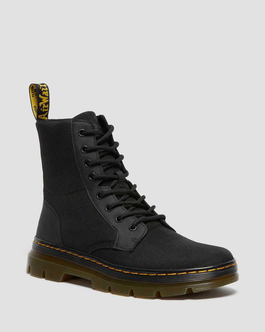 Dr Martens Combs Poly Stiefeletten Herren Schwarz | 018476-GJN