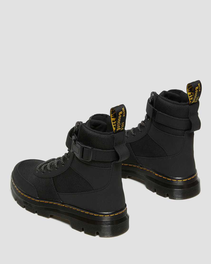 Dr Martens Combs Tech Extra Tough Poly Stiefeletten Herren Schwarz | 843570-SED