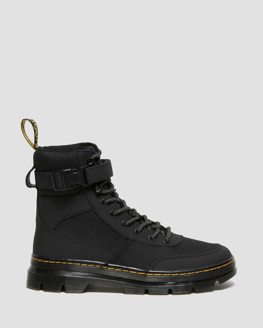 Dr Martens Combs Tech Extra Tough Poly Stiefeletten Herren Schwarz | 843570-SED