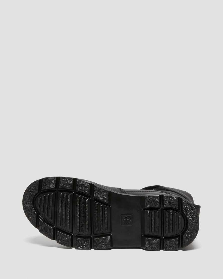 Dr Martens Combs Tech Faux Fur-Lined Stiefeletten Herren Schwarz | 298640-NTF