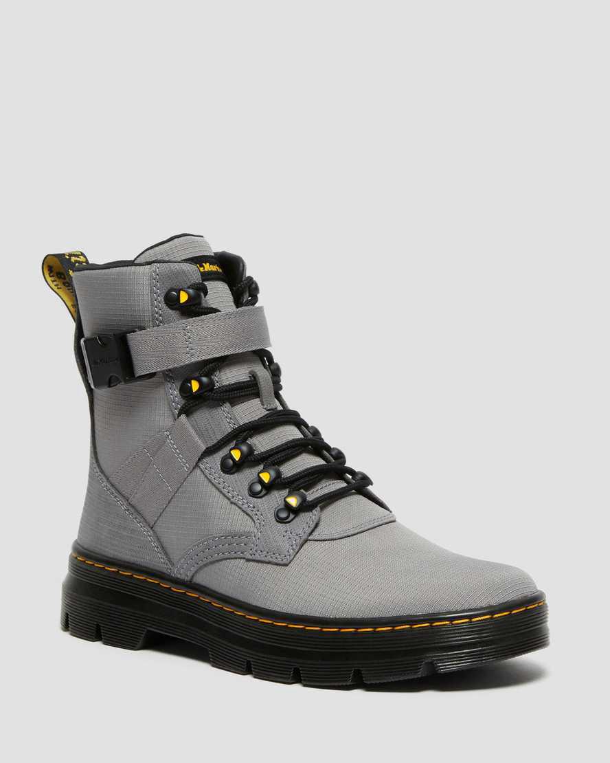 Dr Martens Combs Tech II Poly Freizeitstiefel Herren Grau | 810247-UQY