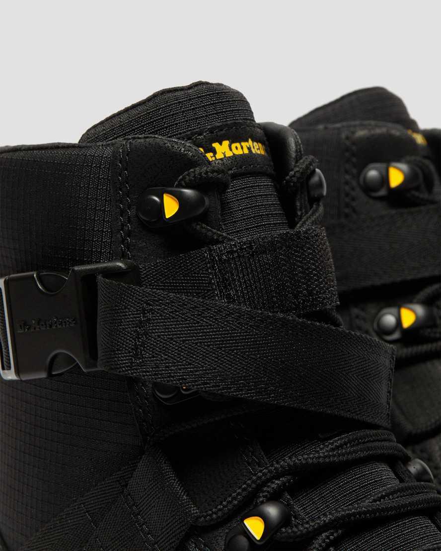 Dr Martens Combs Tech II Poly Freizeitstiefel Damen Schwarz | 863574-TXS