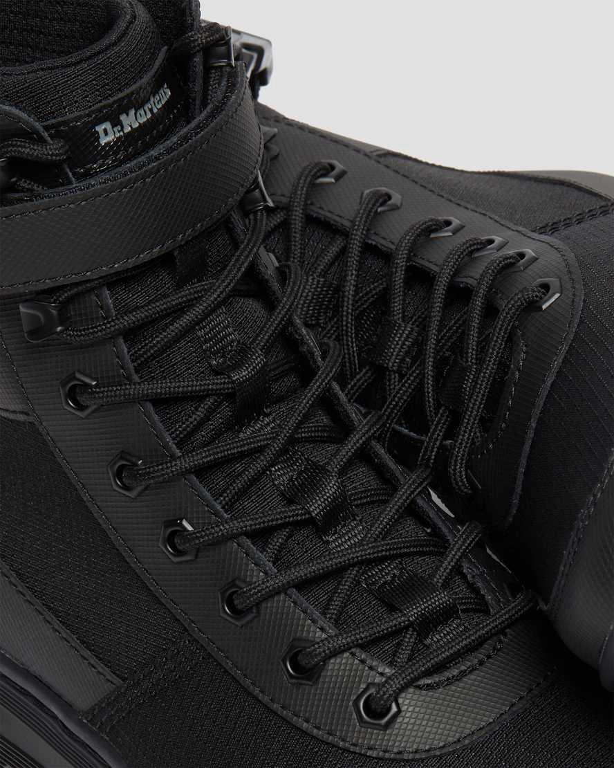 Dr Martens Combs Tech Poly Freizeitstiefel Herren Schwarz | 132056-EDP