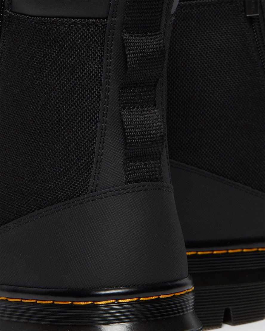 Dr Martens Combs Zip Stiefeletten Herren Schwarz | 603954-KIS