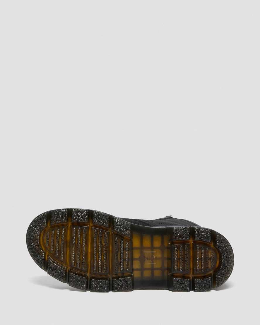 Dr Martens Combs Zip Stiefeletten Herren Schwarz | 603954-KIS
