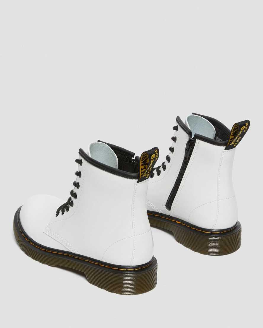 Dr Martens Junior 1460 Patent Leather Schnürstiefel Kinder Lamper | 915273-KJW