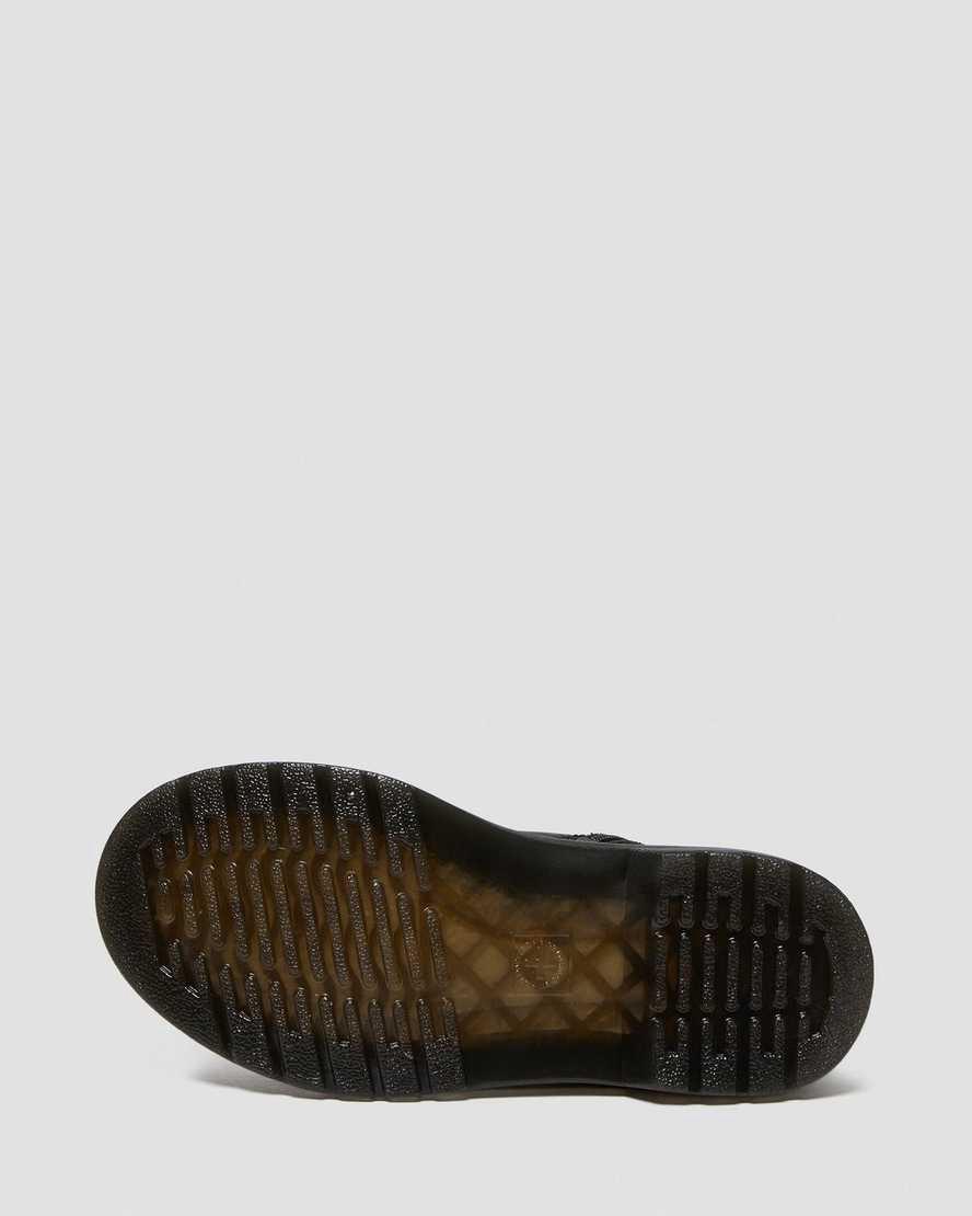 Dr Martens Junior 2976 Faux Fur Lined Chelsea Stiefel Kinder Schwarz | 749026-UHR