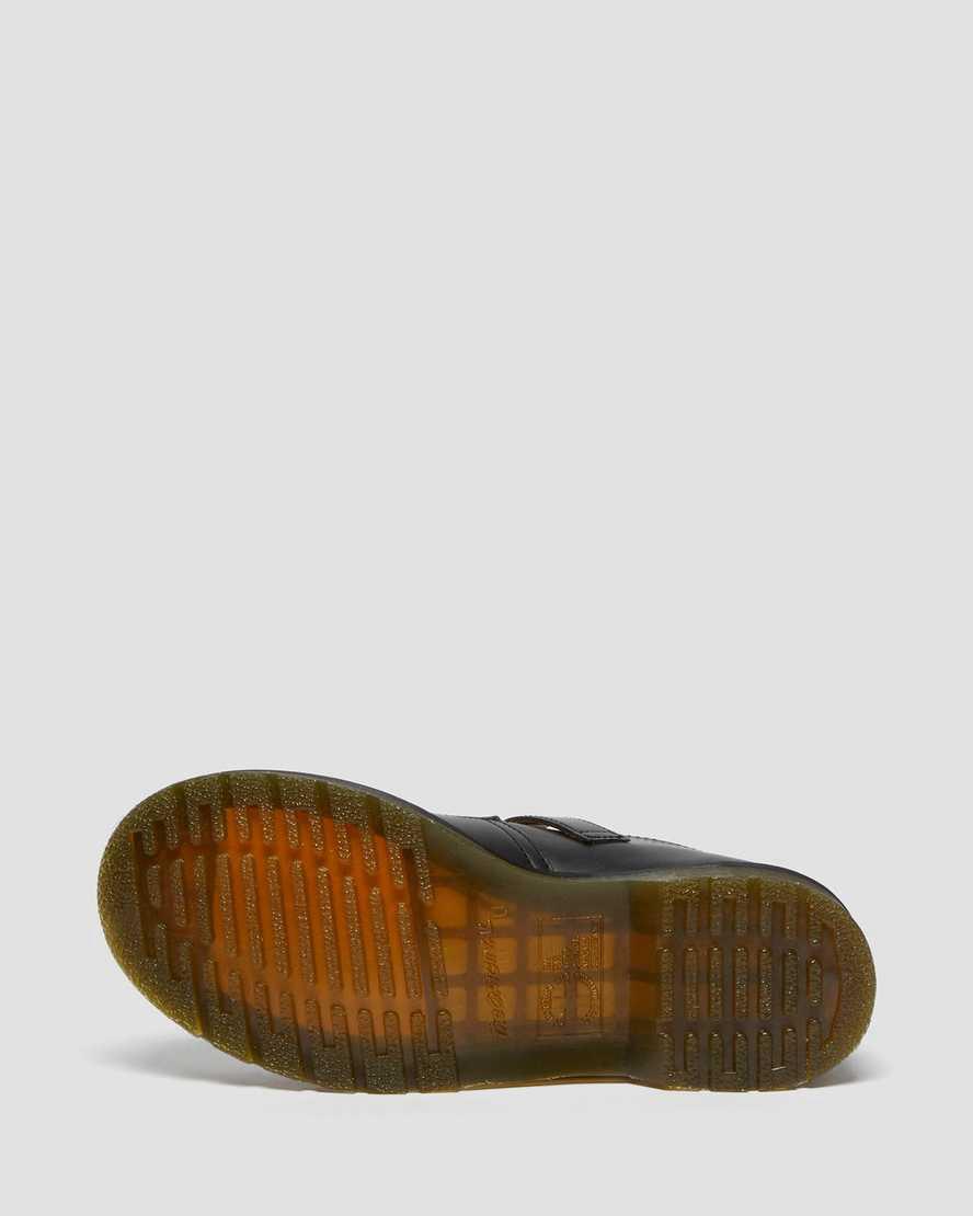 Dr Martens Polley Smooth Leather Mary Jane Schuhe Damen Schwarz | 189327-RFM